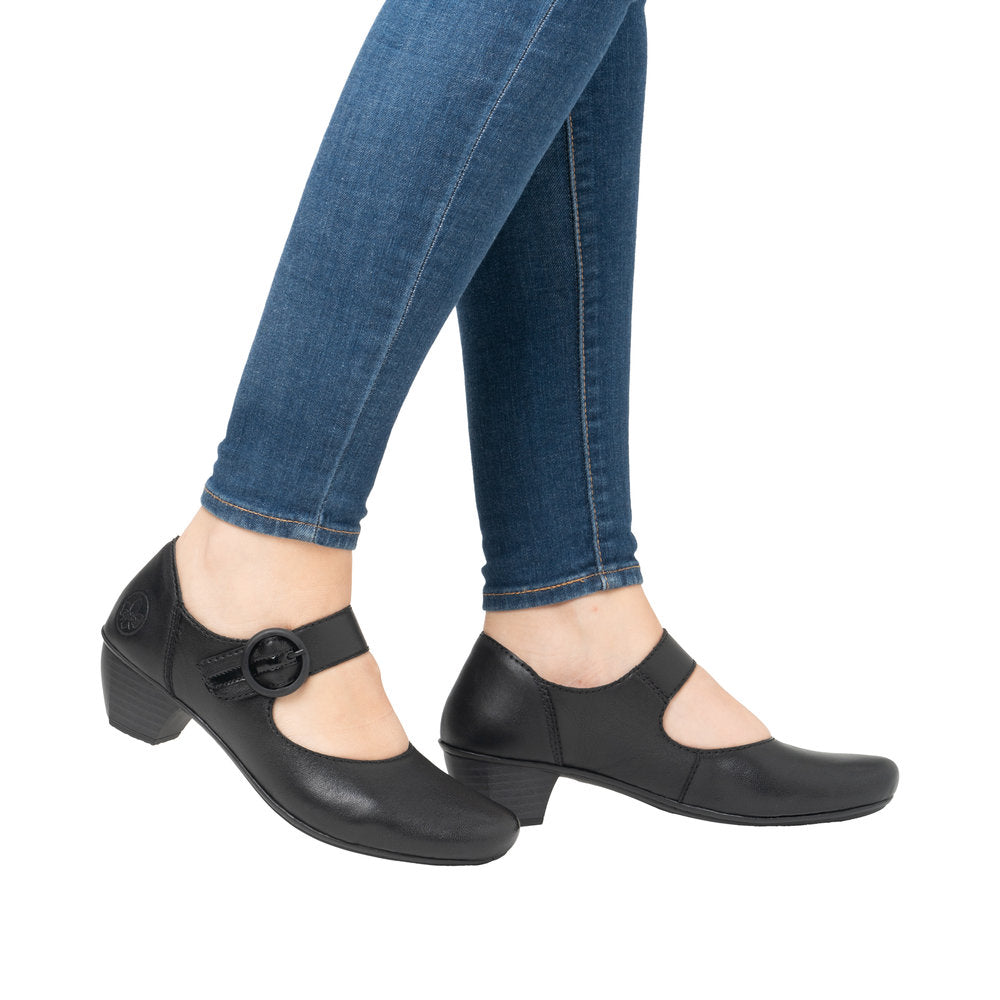 WOMEN'S RIEKER MARIAH | BLACK / BLACK