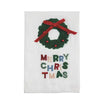 MUDPIE CHRISTMAS WHIMSY BEADED TOWELS