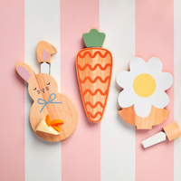 MUDPIE MAGNETIC CARROT CHEESE BOARD | WOOD