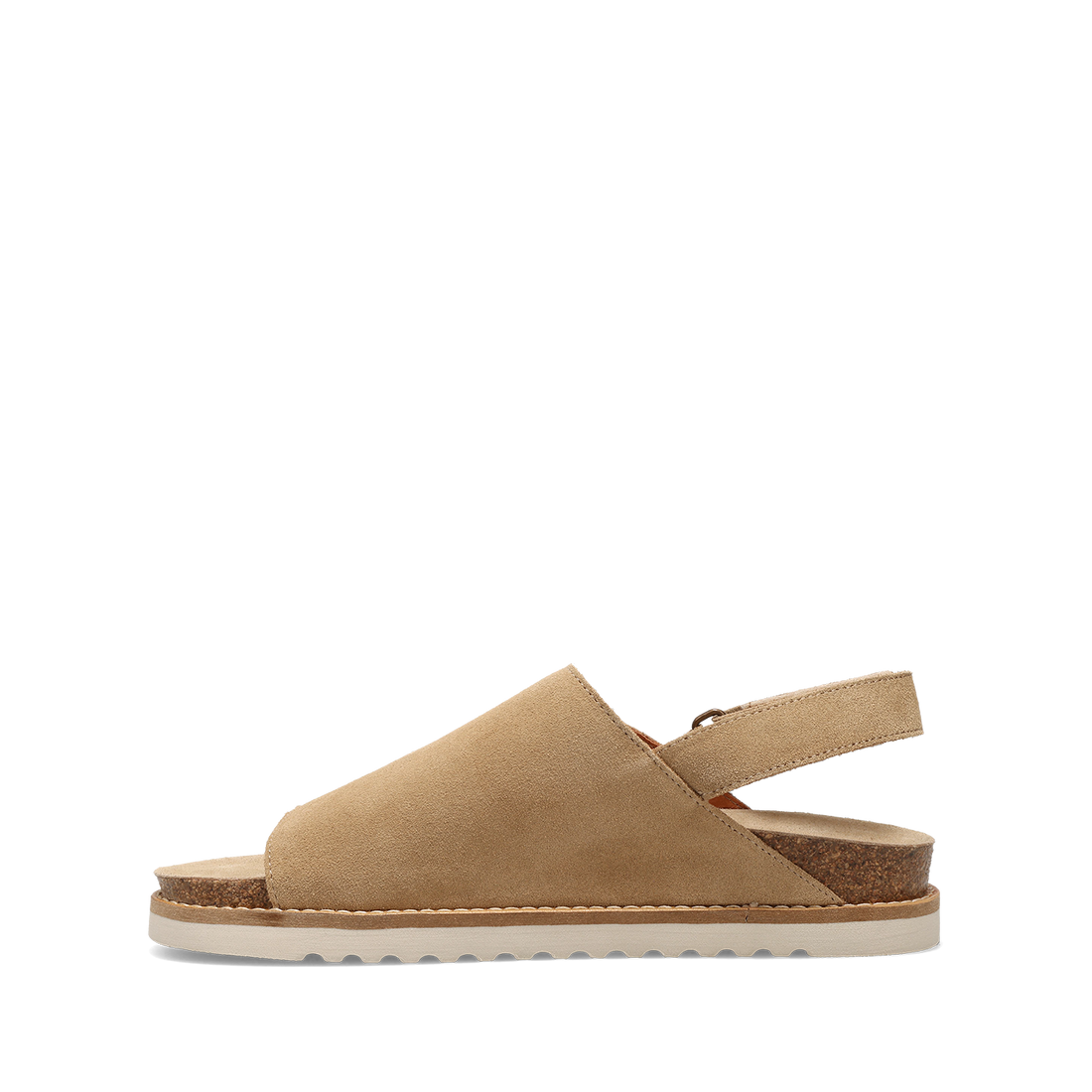 WOMEN'S TAOS ABSTRACT SANDAL | WARM SAND SUEDE