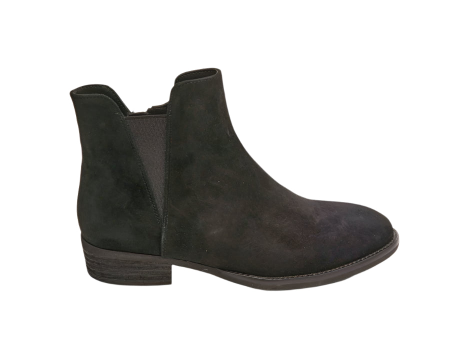 WOMEN'S VANELI HARMAN BOOT | BLACK SUEDE