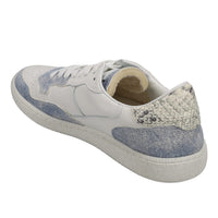 WOMEN'S VANELI PARIS SNEAKER | WHITE NAPPA | JEANS VELOUR