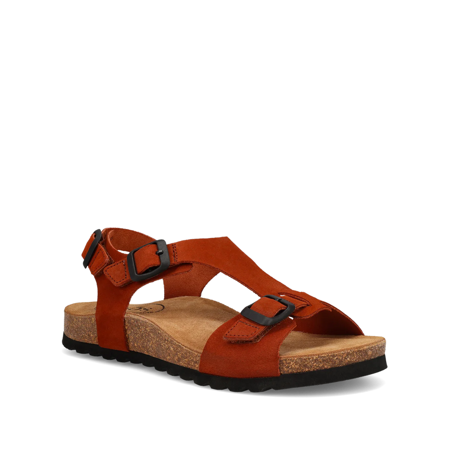 WOMEN'S TAOS MVP SANDAL | RUST SUEDE