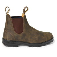 BLUNDSTONE UNISEX  CHELSEA BOOTS | RUSTIC BROWN