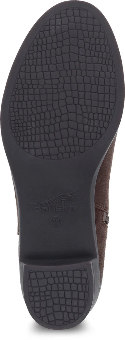 WOMEN'S DANSKO CAGNEY BOOT | BROWN BURNISHED SUEDE