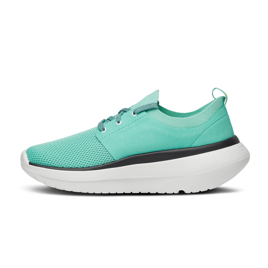 WOMEN'S OOFOS OOMY STRIDE | EMERALD