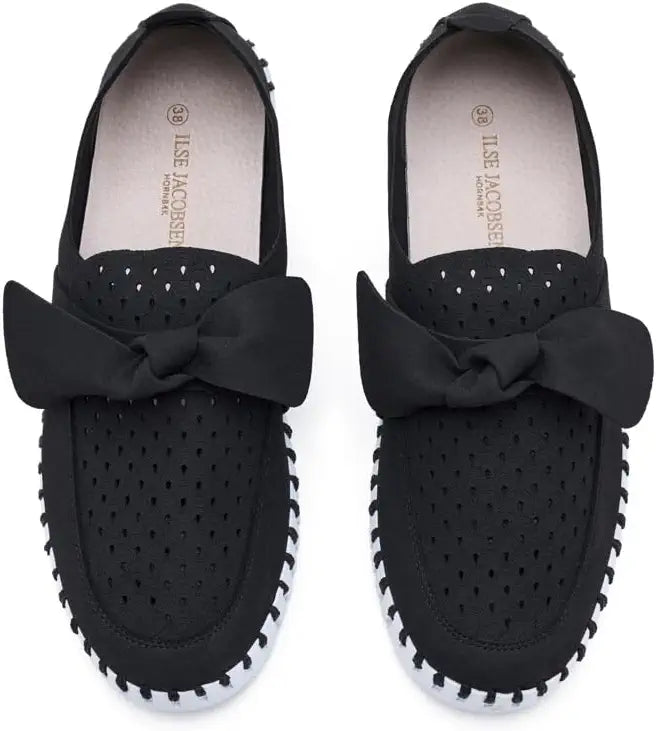 WOMEN'S ILSE JACOBSEN TULIP 4086 | BLACK | WHITE