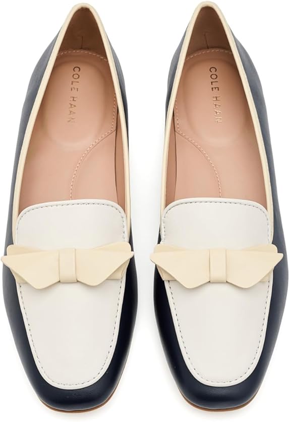 WOMEN'S COLE HAAN PAYSON SOFT BOW LOAFER | ALABASTER