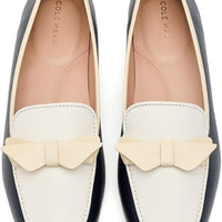 WOMEN'S COLE HAAN PAYSON SOFT BOW LOAFER | ALABASTER