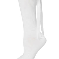 WOMEN'S UGG SERENELLA NOVELTY BOW SOCKS | WHITE