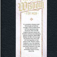 MEN'S CHRISTIAN ART GIFTS DAILY WISDOM DEVOTIONAL