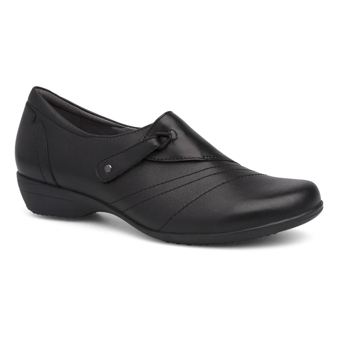 WOMEN'S DANSKO FRANNY | BLACK MILLED NAPPA