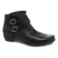 WOMEN'S DANSKO FAITHE BOOT | BLACK BURNISHED NUBUCK