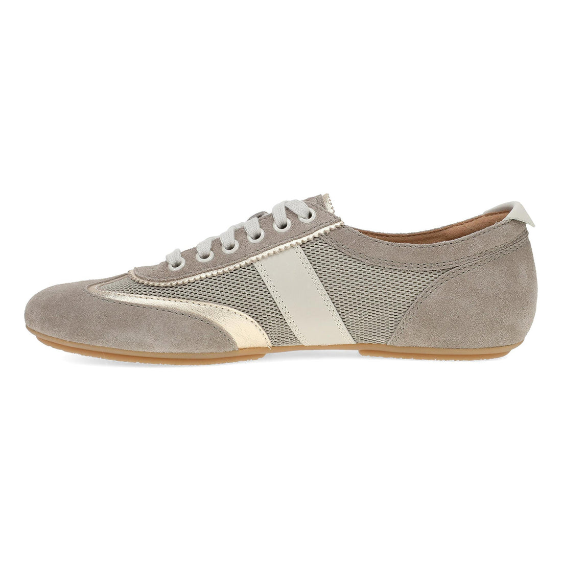 WOMEN'S DANSKO MILANA | TAUPE | GOLD SUEDE