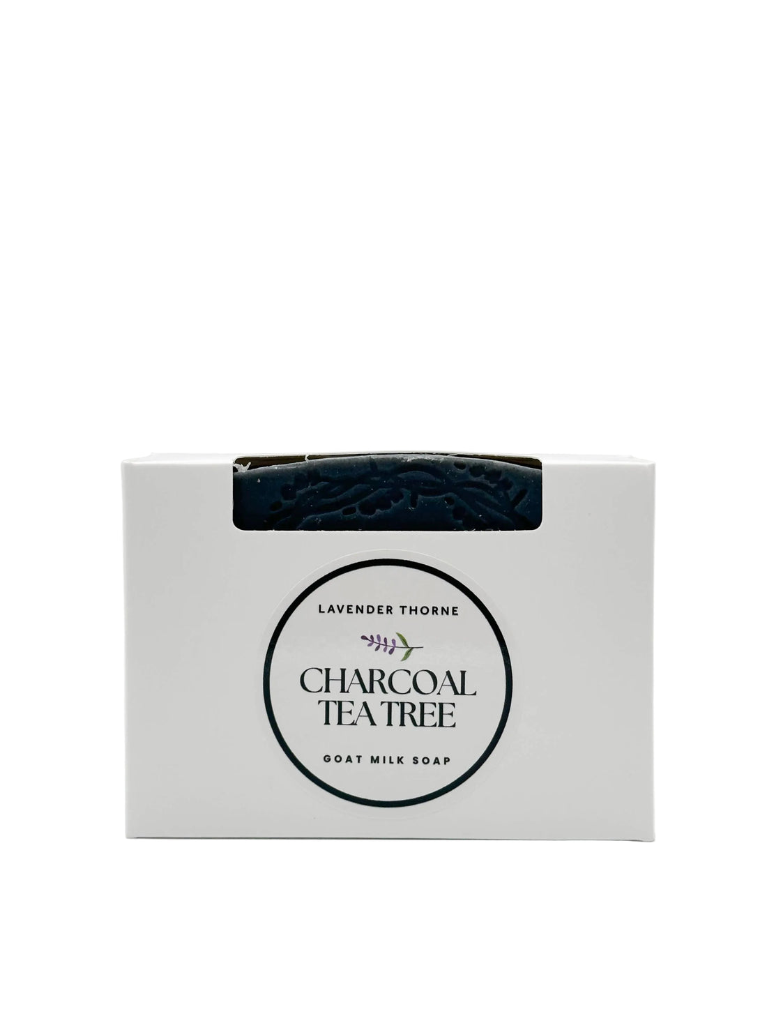 LAVENDER THORNE CHARCOAL TEA TREE GOAT MILK SOAP