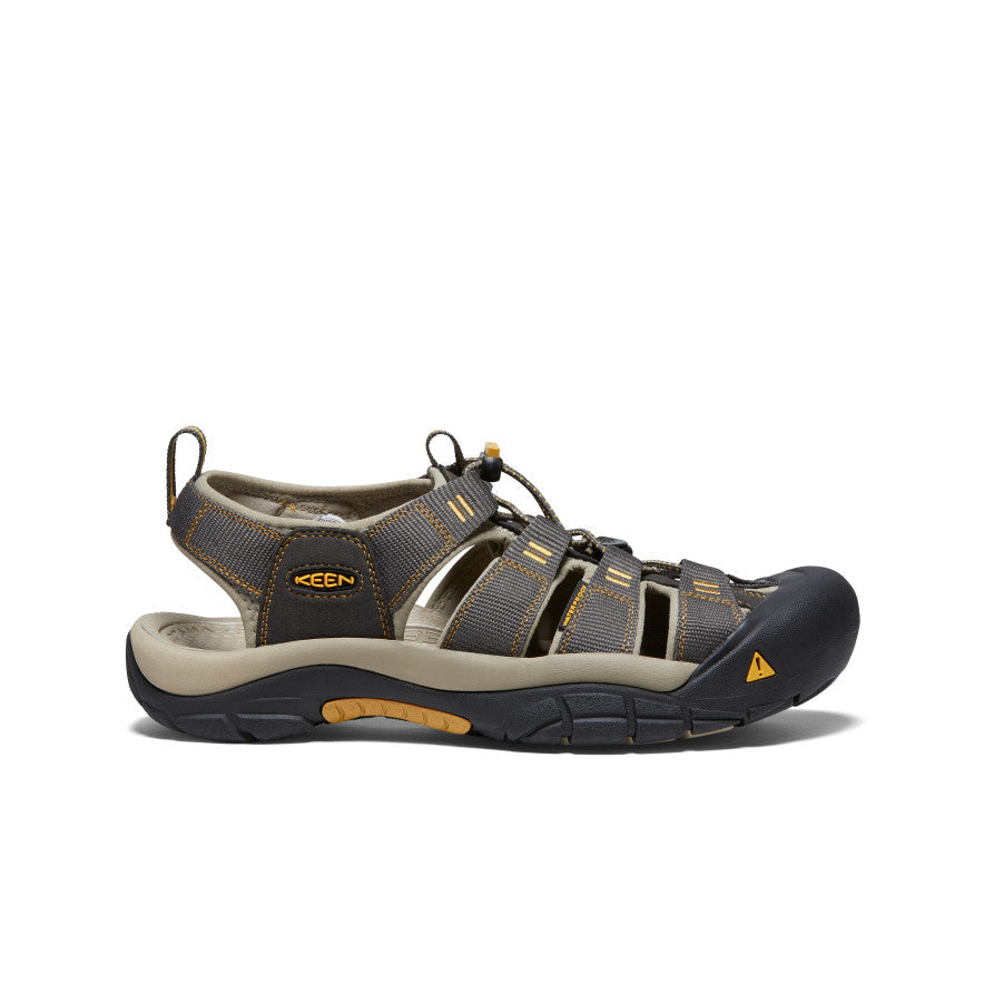 MEN'S KEEN NEWPORT H2 SANDAL | RAVEN | ALUMINUM