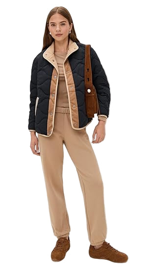 WOMEN'S UGG JAZLYN QUILTED JACKET | BLACK