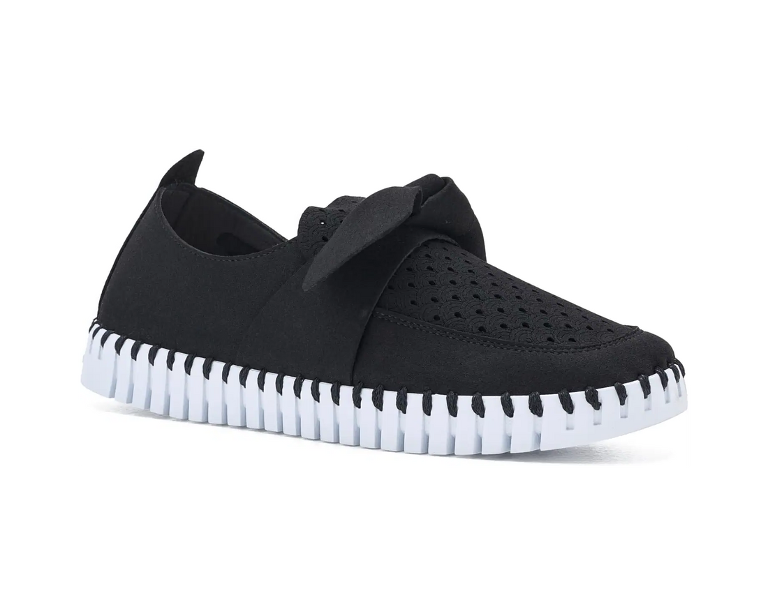 WOMEN'S ILSE JACOBSEN TULIP 4086 | BLACK | WHITE