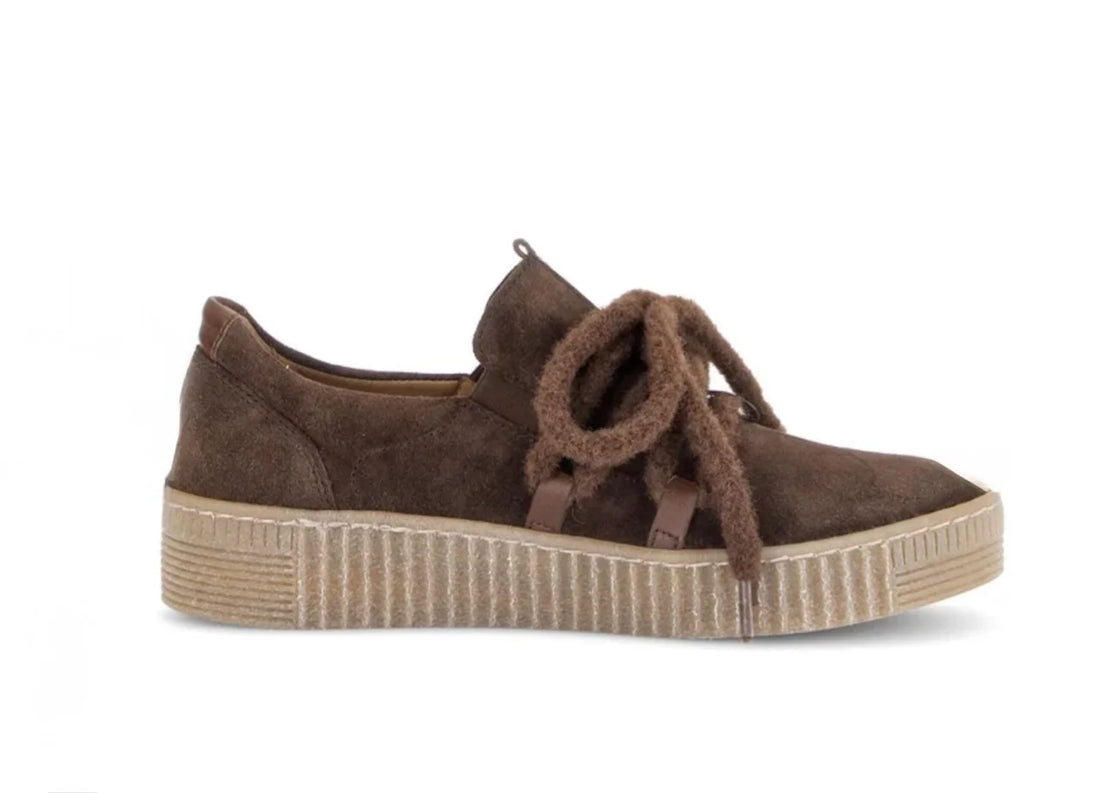 WOMEN'S GABOR 6010.01.005 DORA SNEAKER | CACAO
