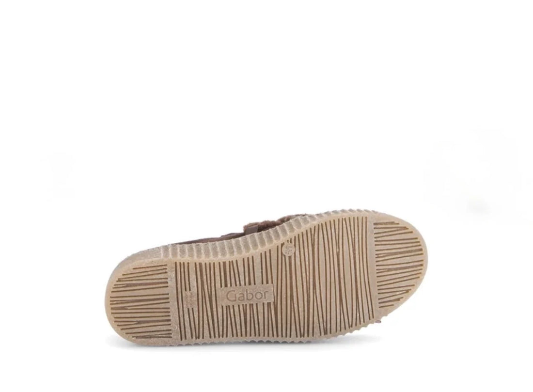 WOMEN'S GABOR 6010.01.005 DORA SNEAKER | CACAO