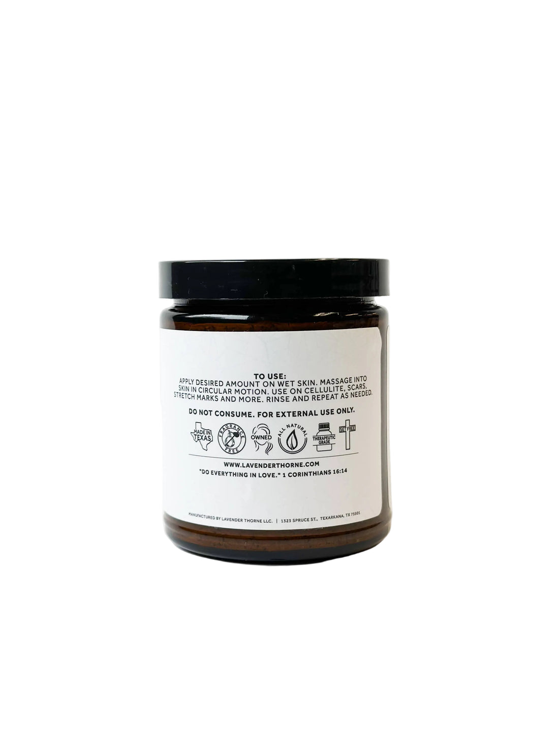 LAVENDER THORNE HOLY GROUNDS BODY SCRUB