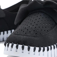 WOMEN'S ILSE JACOBSEN TULIP 4086 | BLACK | WHITE