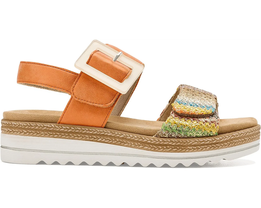 WOMEN'S REMONTE JOCELYN 62 | GOLD-MULTI | ORANGE