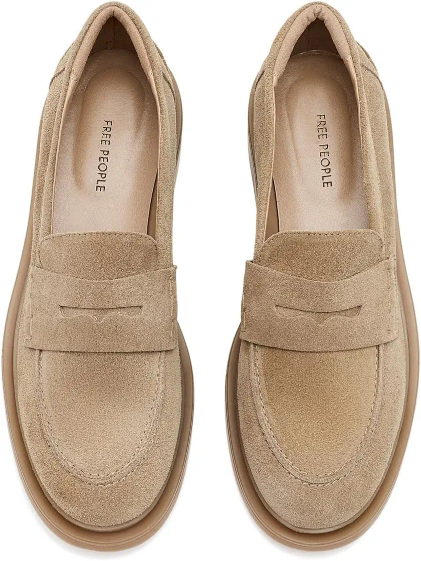 WOMEN'S FREE PEOPLE LANA LOAFER | TAUPE