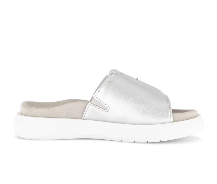 WOMEN'S GABOR 63.751.61 SANDAL | SILVER / SILBER