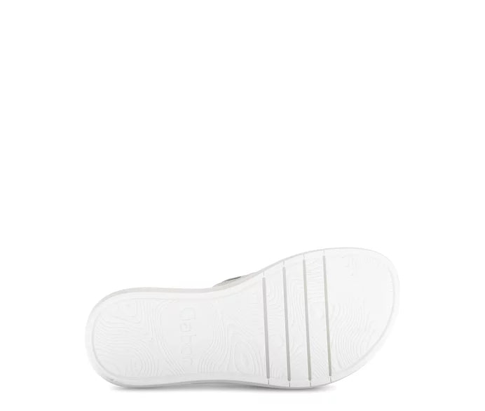 WOMEN'S GABOR 63.751.61 SANDAL | SILVER / SILBER