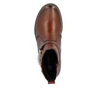 WOMEN'S RIEKER ORNELLA 56 | COGNAC / MIDNIGHT / NUSS / REH