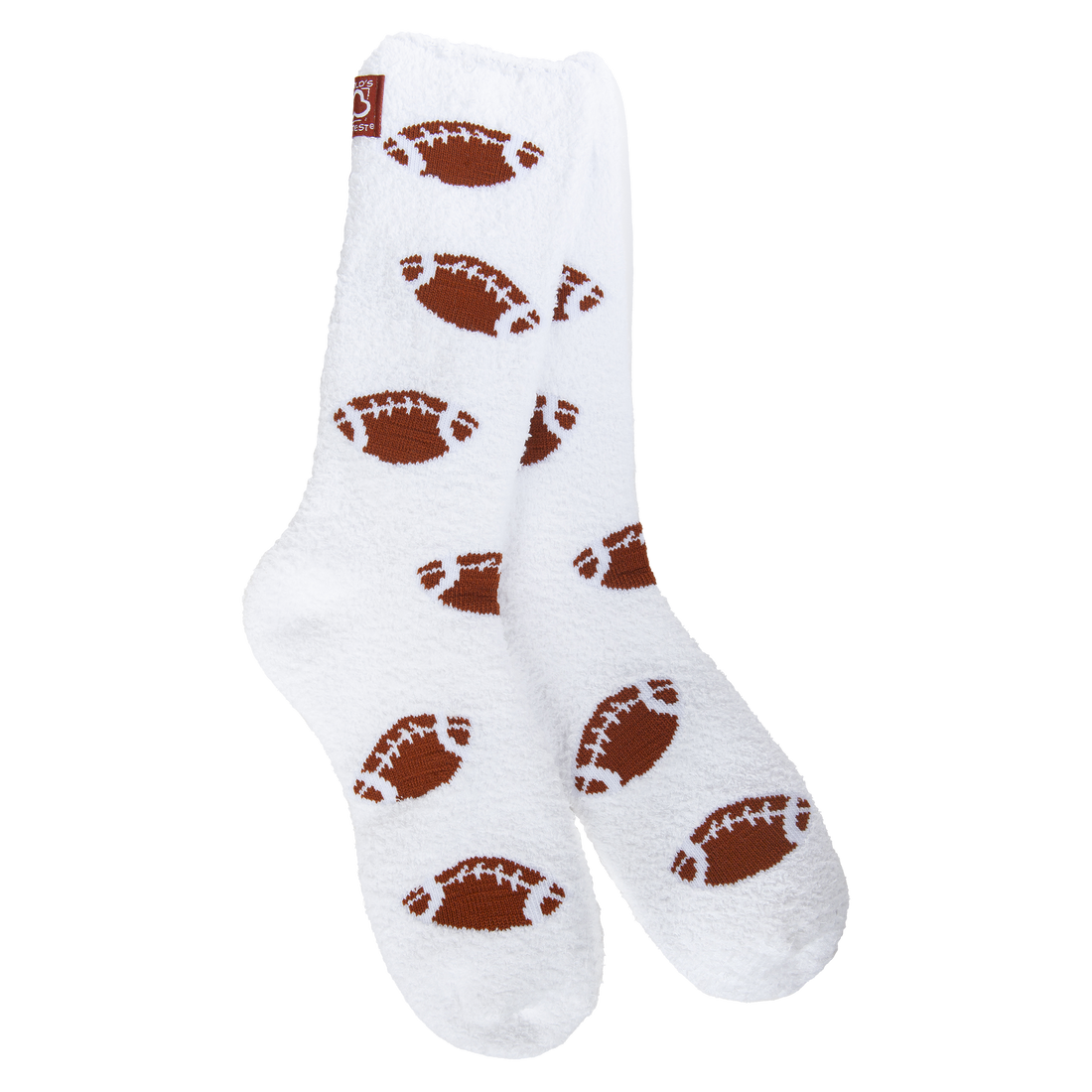 UNISEX WORLD'S SOFTEST SOCK FALL COZY CREW OS | FOOTBALL