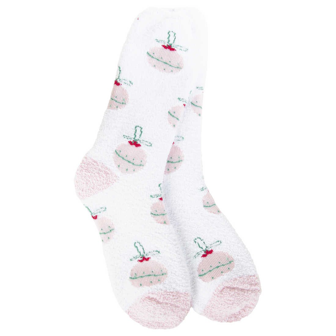 UNISEX WORLD'S SOFTEST SOCK COZY CREW OS | ORNAMENT BALL