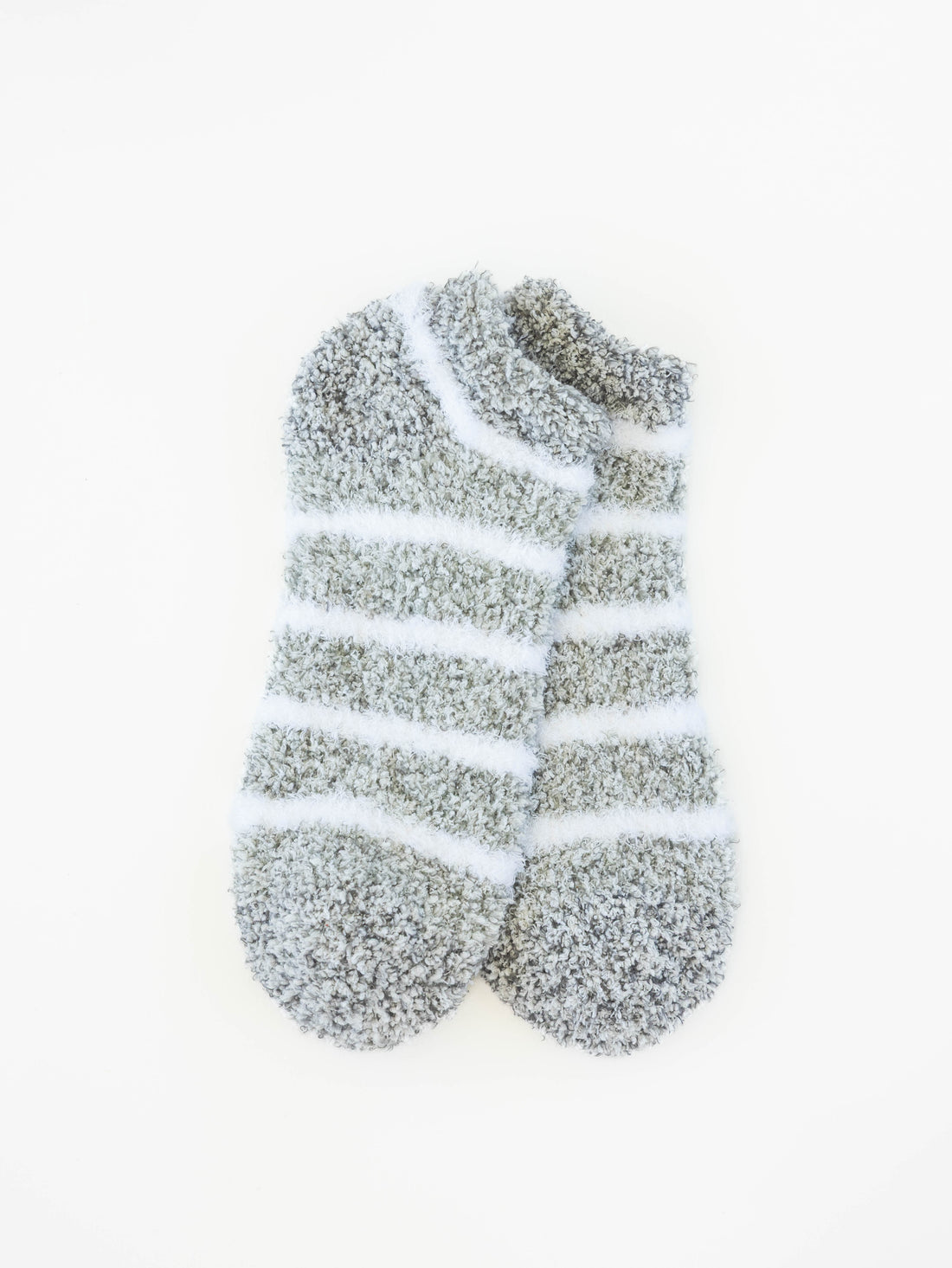 Cozy Low OS Heather Grey Stripe