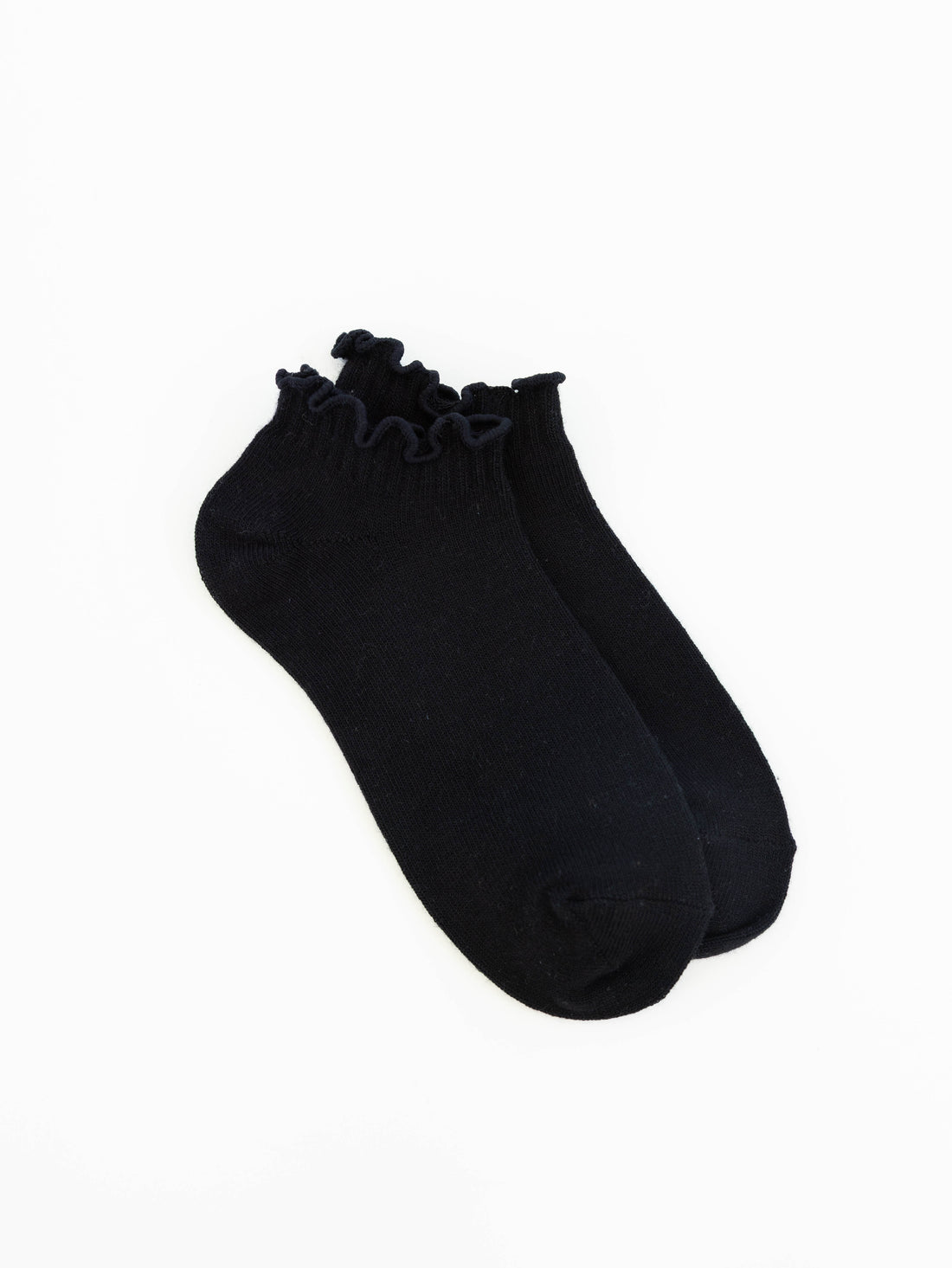 Low Ruffle OS Black