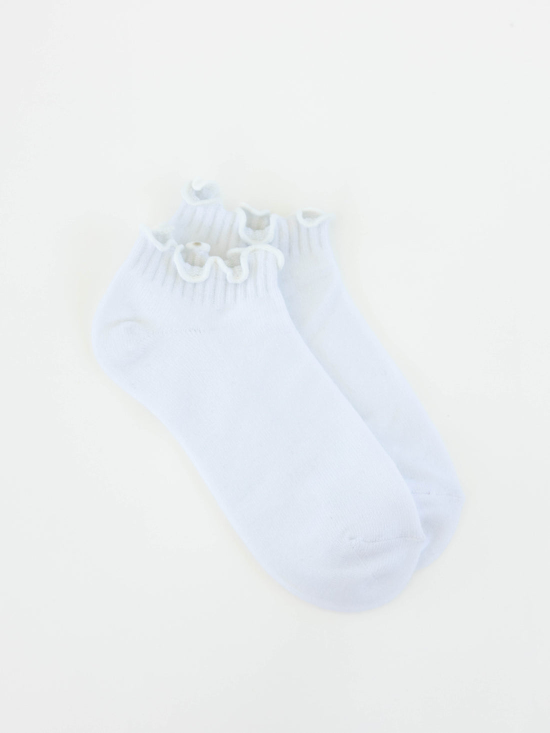 Low Ruffle OS White