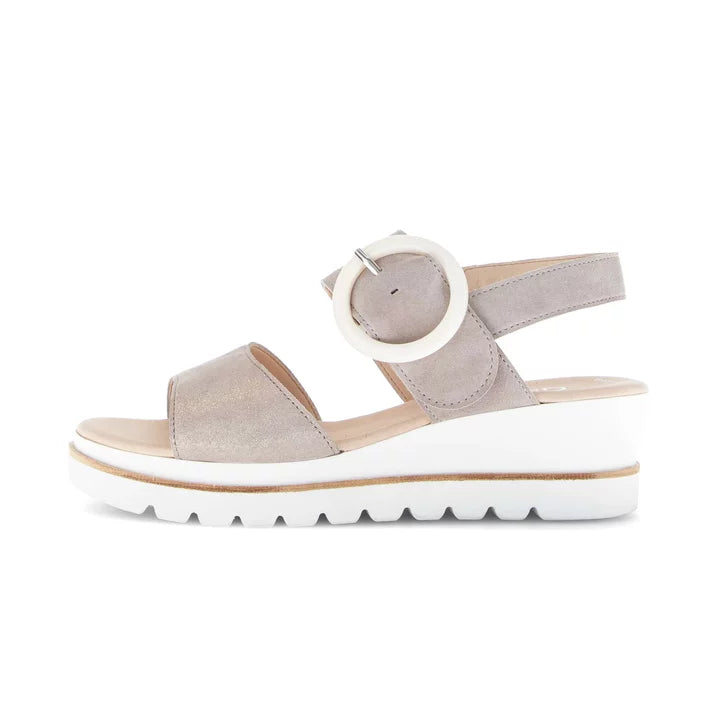 WOMEN'S GABOR 64.645.42 SANDAL | MUSCHEL | PUDER