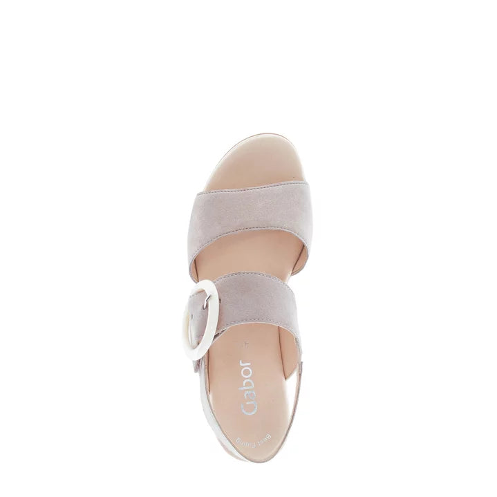 WOMEN'S GABOR 64.645.42 SANDAL | MUSCHEL | PUDER