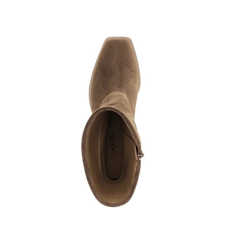 WOMEN'S GABOR 75.915.13 | BROWN SUEDE VELOUR