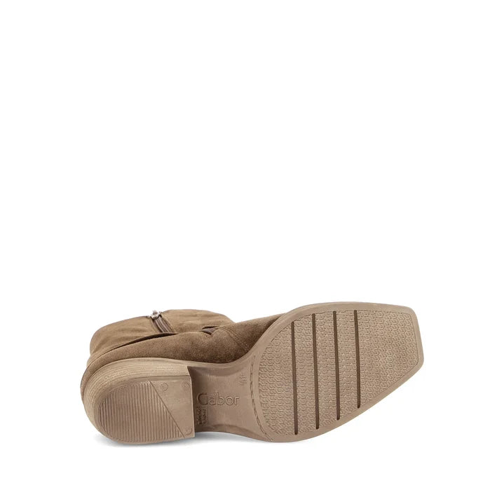 WOMEN'S GABOR 75.915.13 | BROWN SUEDE VELOUR