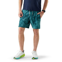 MEN'S SMARTWOOL ACTIVE LINED 7" SHORT | MINERAL BLUE SHALE