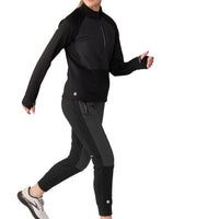 WOMEN'S SMARTWOOL ACTIVE FLEECE WIND PANT | BLACK