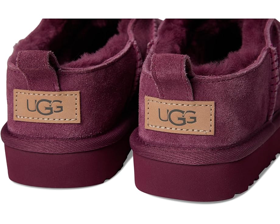 WOMEN'S UGG CLASSIC MICRO | BURNT MAGENTA