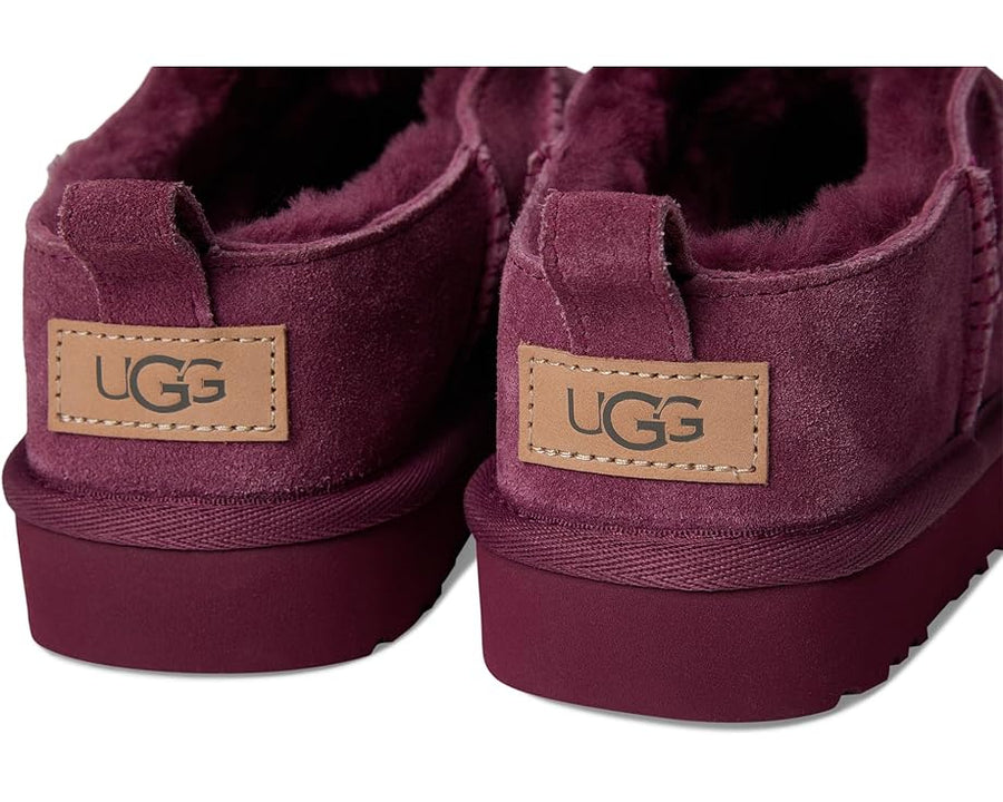 WOMEN'S UGG CLASSIC MICRO | BURNT MAGENTA