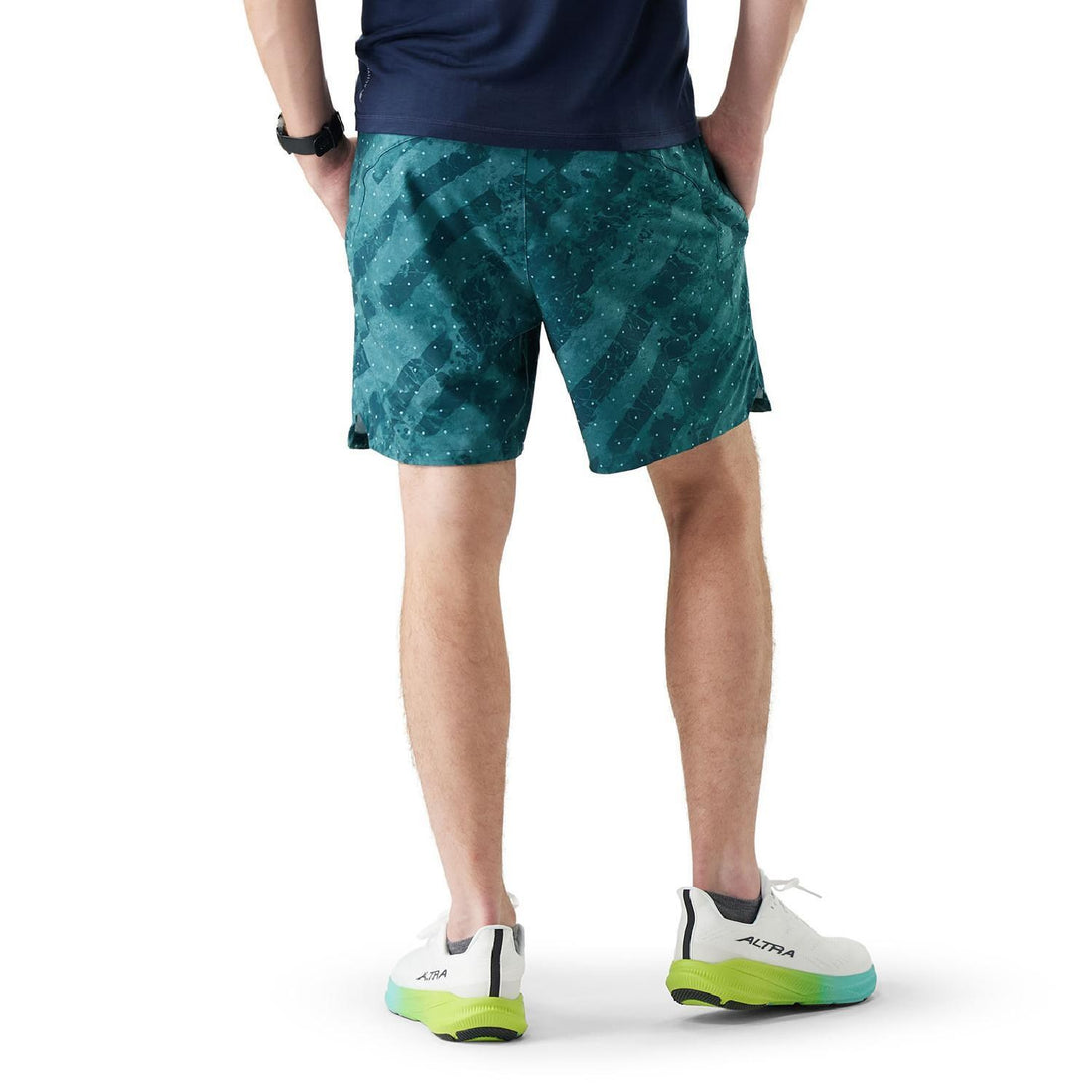 MEN'S SMARTWOOL ACTIVE LINED 7" SHORT | MINERAL BLUE SHALE