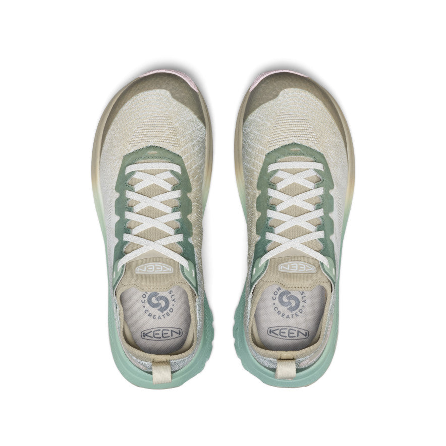 WOMEN'S KEEN SEEK TRAIL RUNNING SHOE | LILY PAD | ABBEY STONE