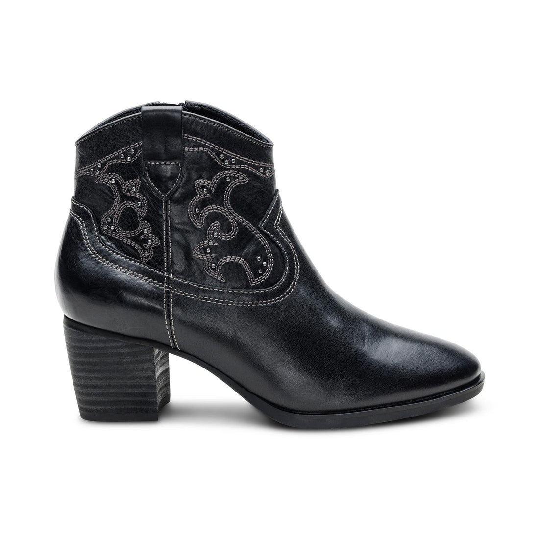 WOMEN'S AETREX REAGAN HEEL BOOT | BLACK