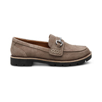 WOMEN'S AETREX COLLETTE LOAFER | TAUPE SUEDE