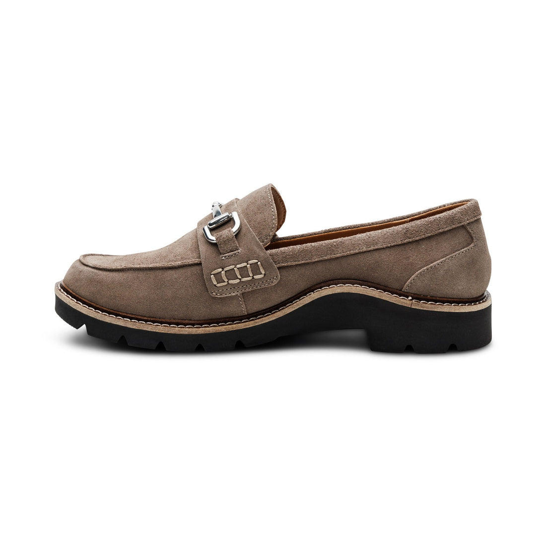 WOMEN'S AETREX COLLETTE LOAFER | TAUPE SUEDE