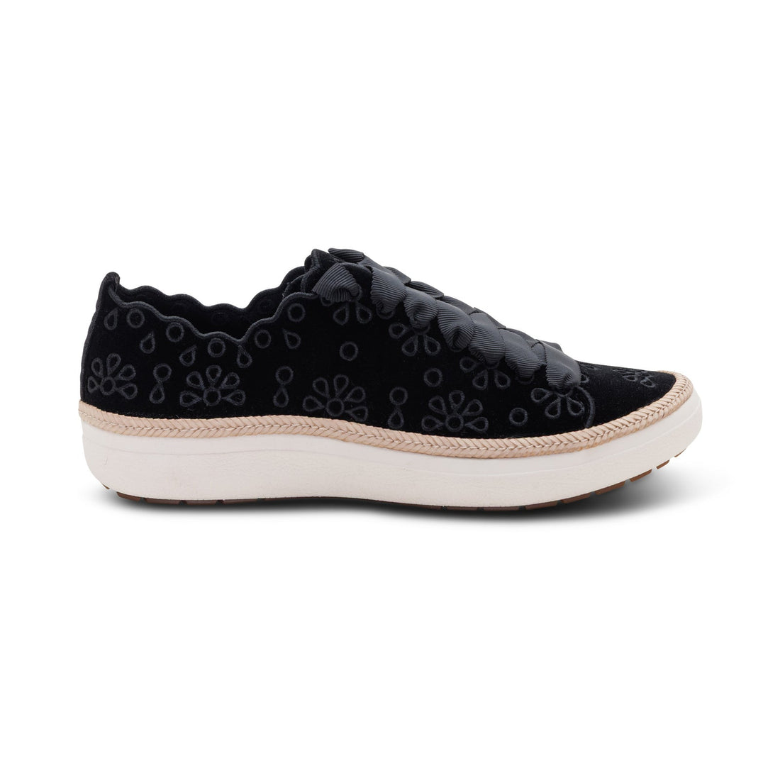 WOMEN'S AETREX CHARLOTTE | BLACK VELVET